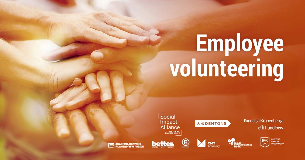 Employee Volunteering - Social Impact Alliance For CEE